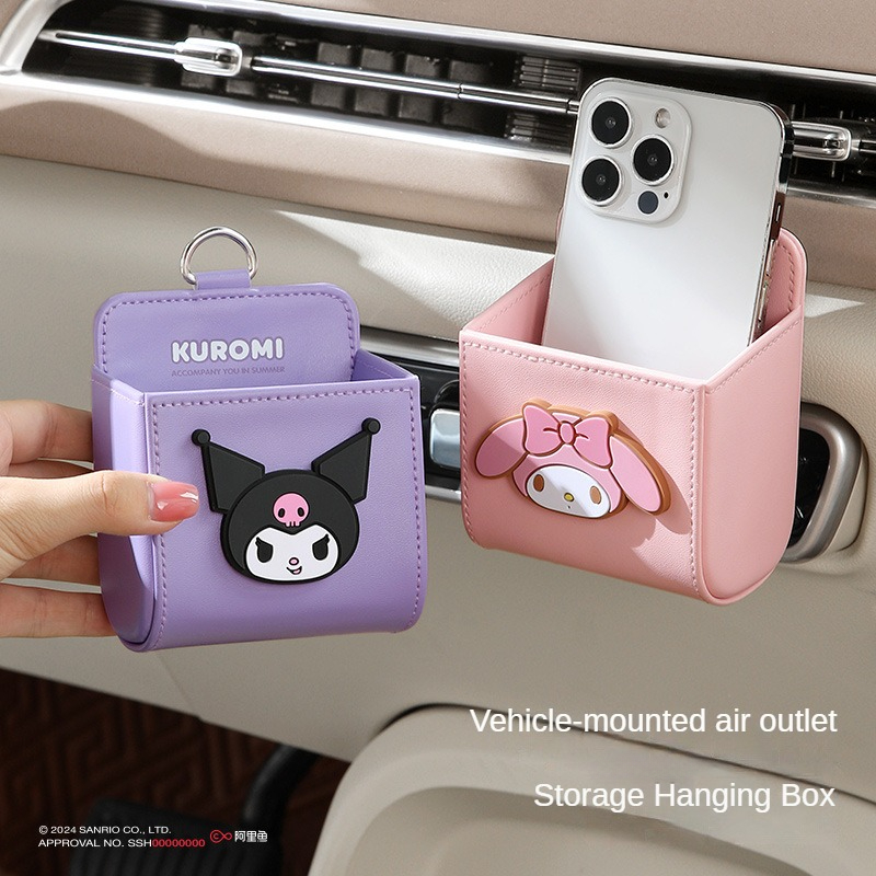 Sanrio Kuromi Hello Kitty Car  - Kawaii Tech Accessories 评论和价格